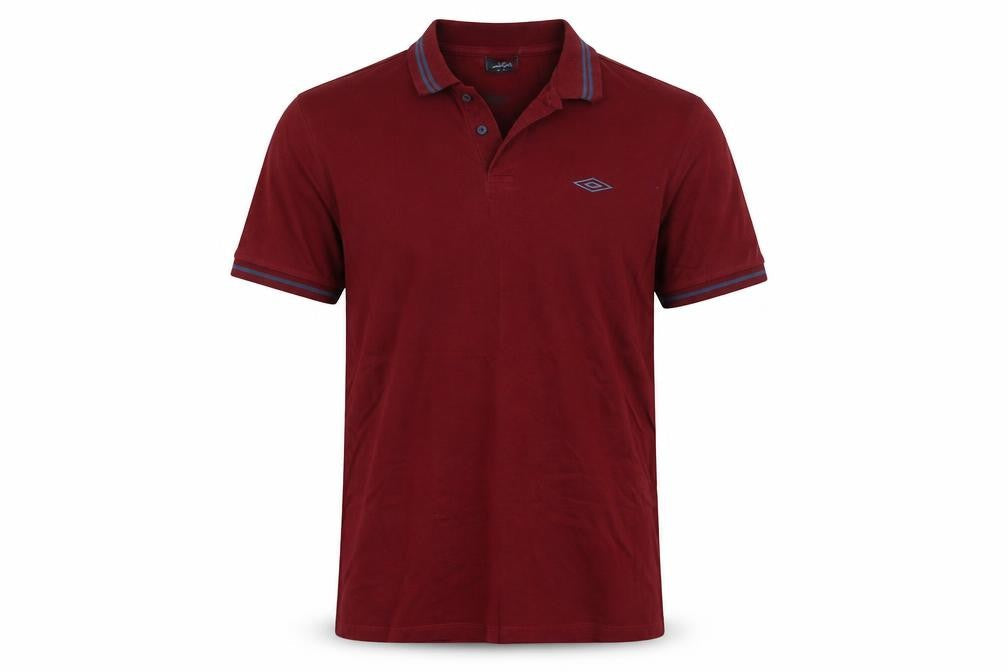 Umbro Mens Red    Polo Size L