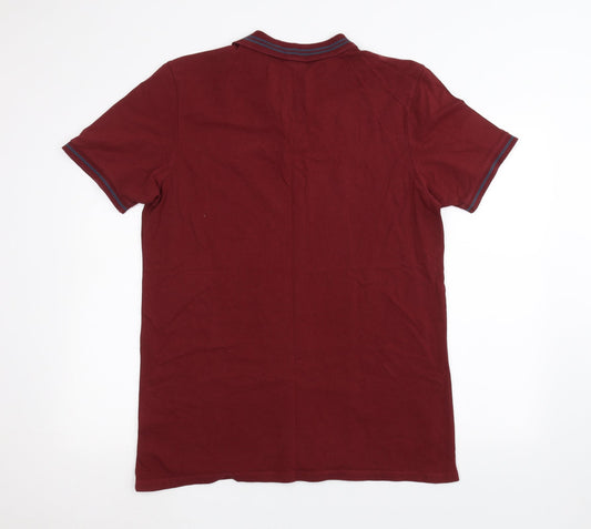 Umbro Mens Red    Polo Size L