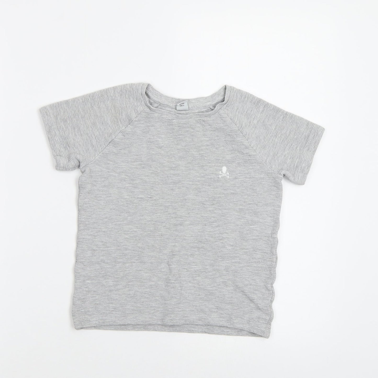 TU Girls Grey   Basic T-Shirt Size 6 Years