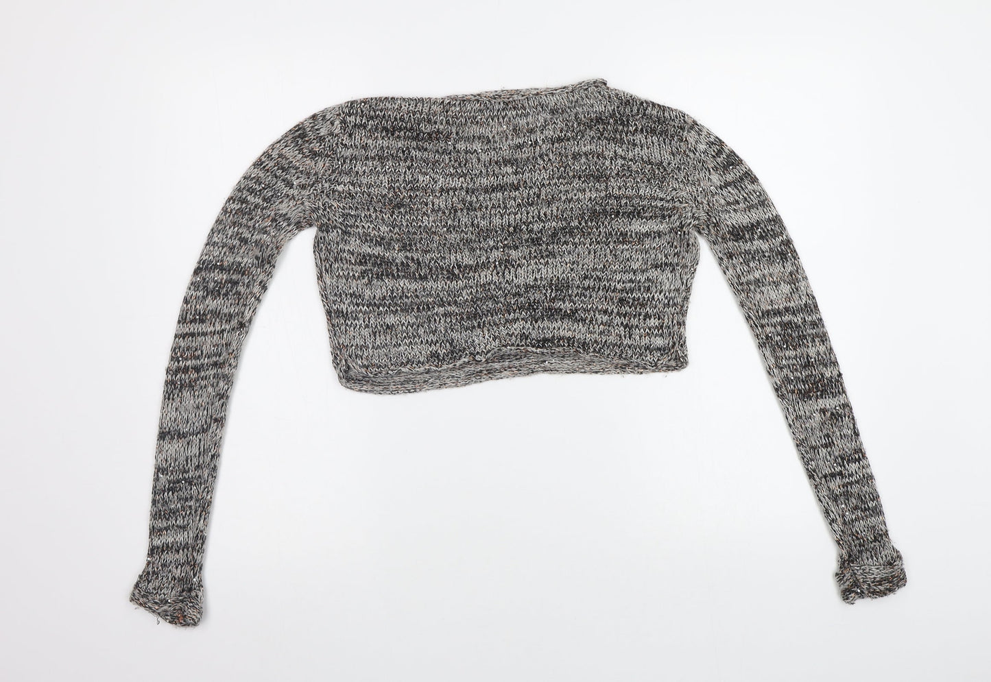 M&Co Girls Grey   Pullover Jumper Size 13 Years