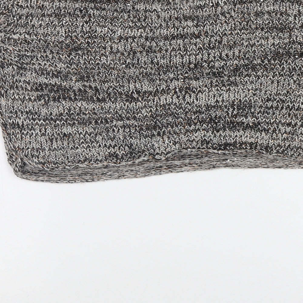 M&Co Girls Grey   Pullover Jumper Size 13 Years