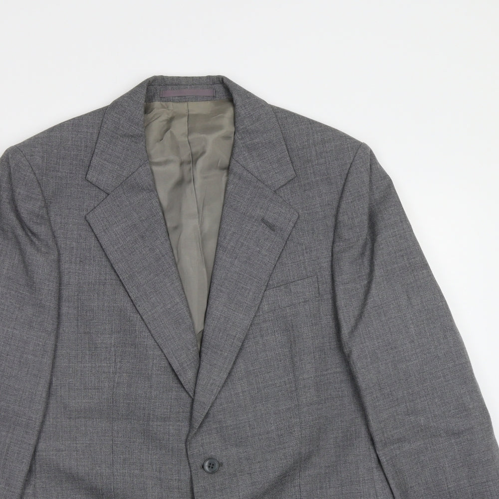 M&S Mens Grey   Jacket Blazer Size 40