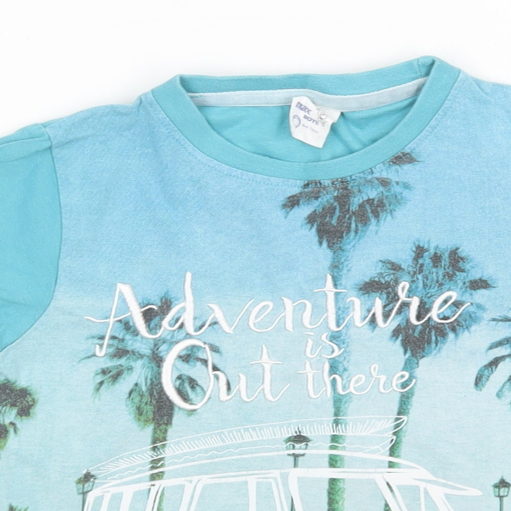 max boys Boys Multicoloured   Basic T-Shirt Size 5-6 Years