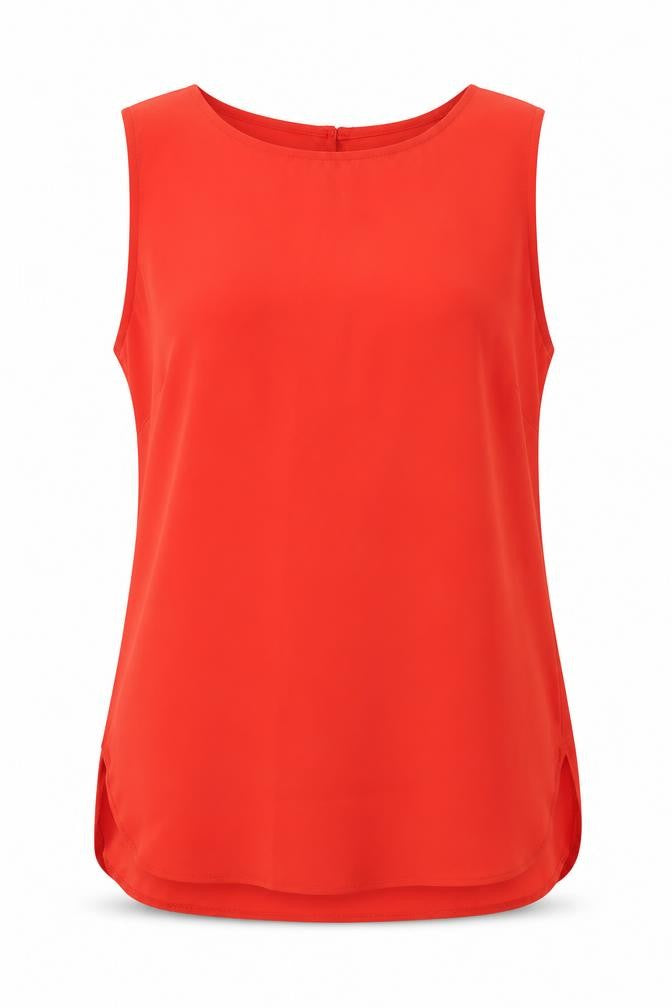 New Look Womens Red   Basic Blouse Size 12