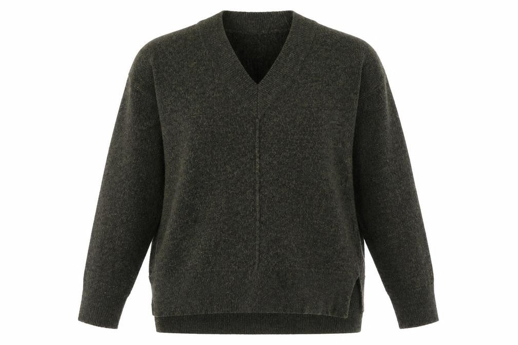 TU Womens Green  Knit Pullover Jumper Size 12