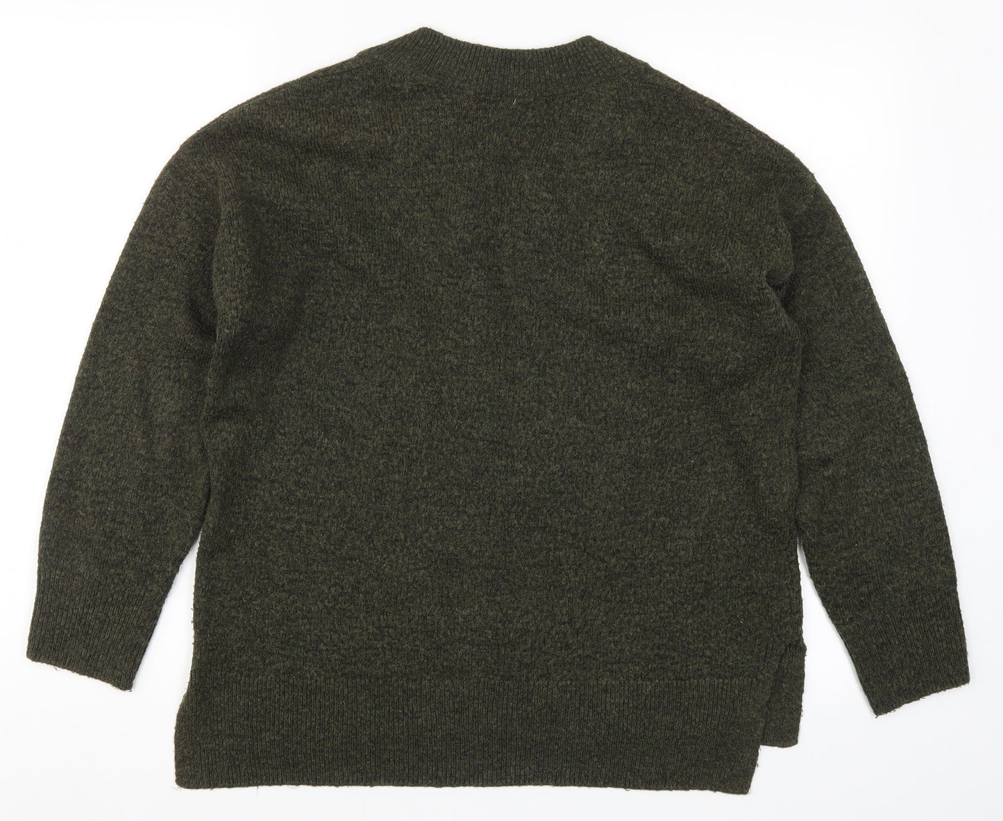 TU Womens Green  Knit Pullover Jumper Size 12
