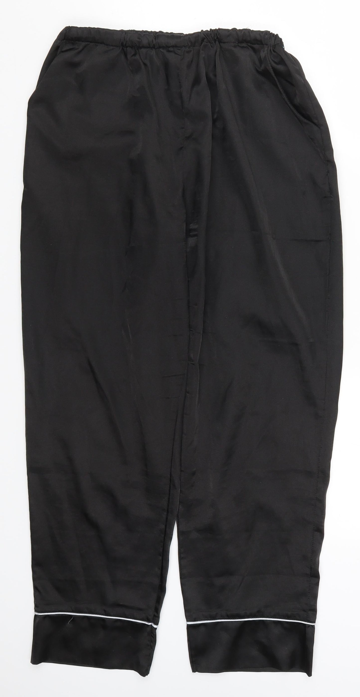 Preworn Womens Black   Trousers  Size S L25.5 in - Loungewear