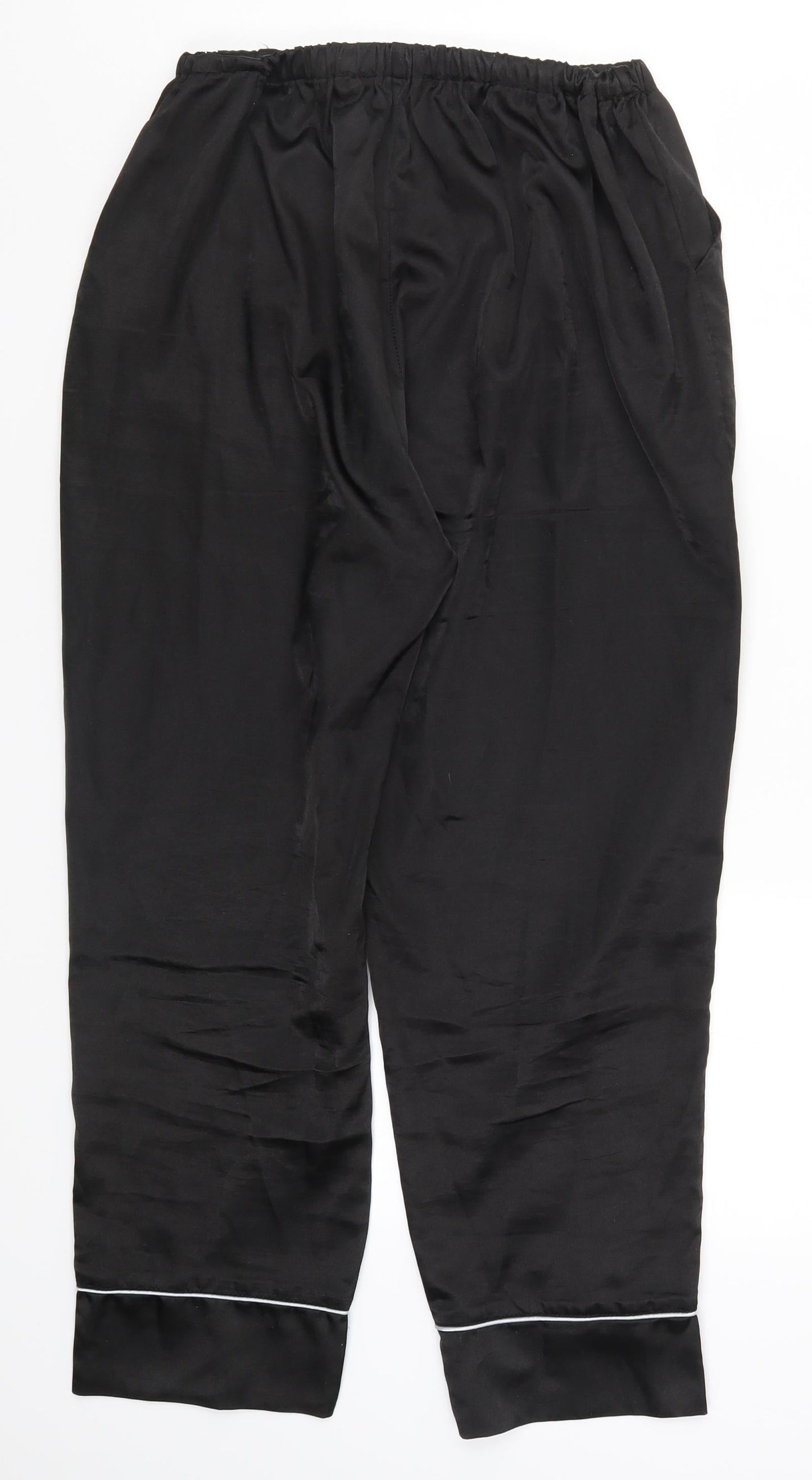 Preworn Womens Black   Trousers  Size S L25.5 in - Loungewear