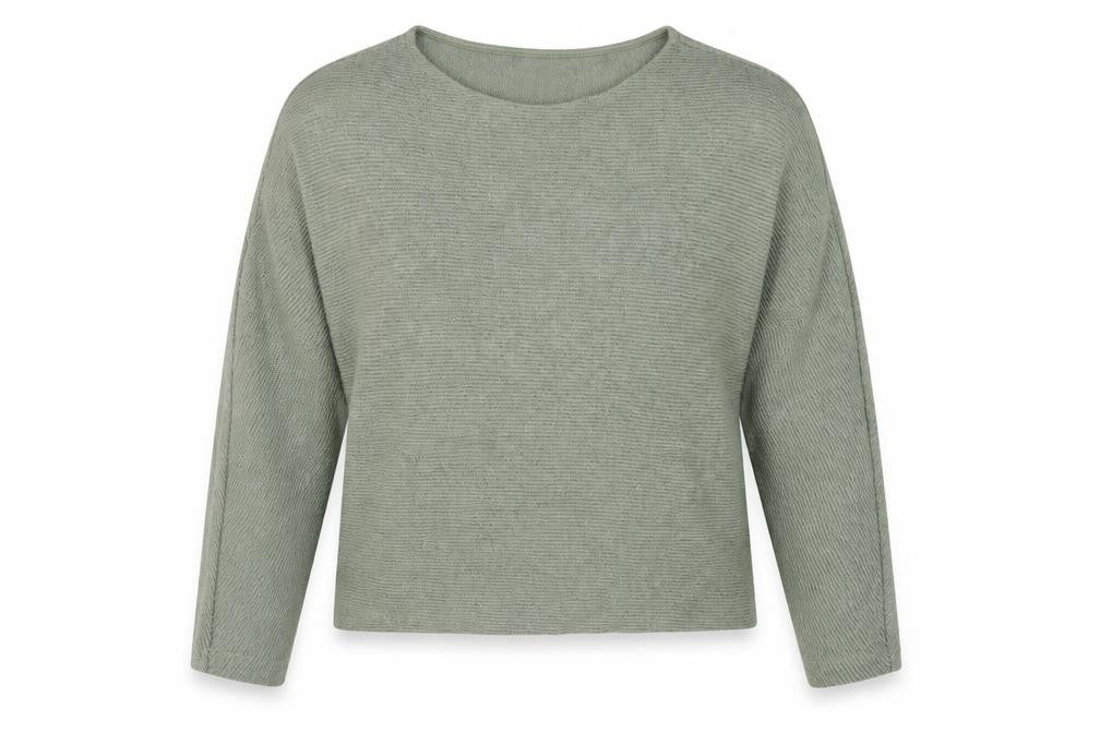 H&M Womens Green  Knit Pullover Jumper Size M