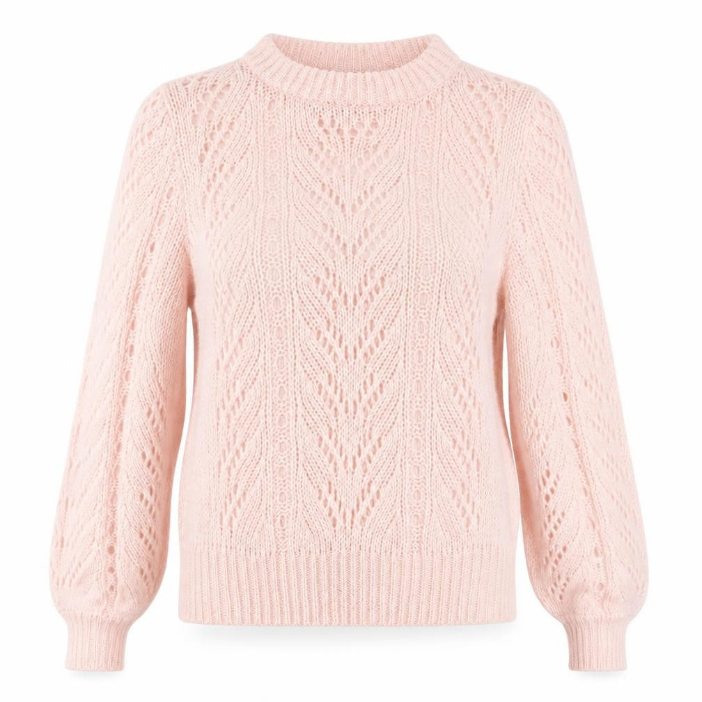 Brave Soul Womens Pink  Knit Pullover Jumper Size 14