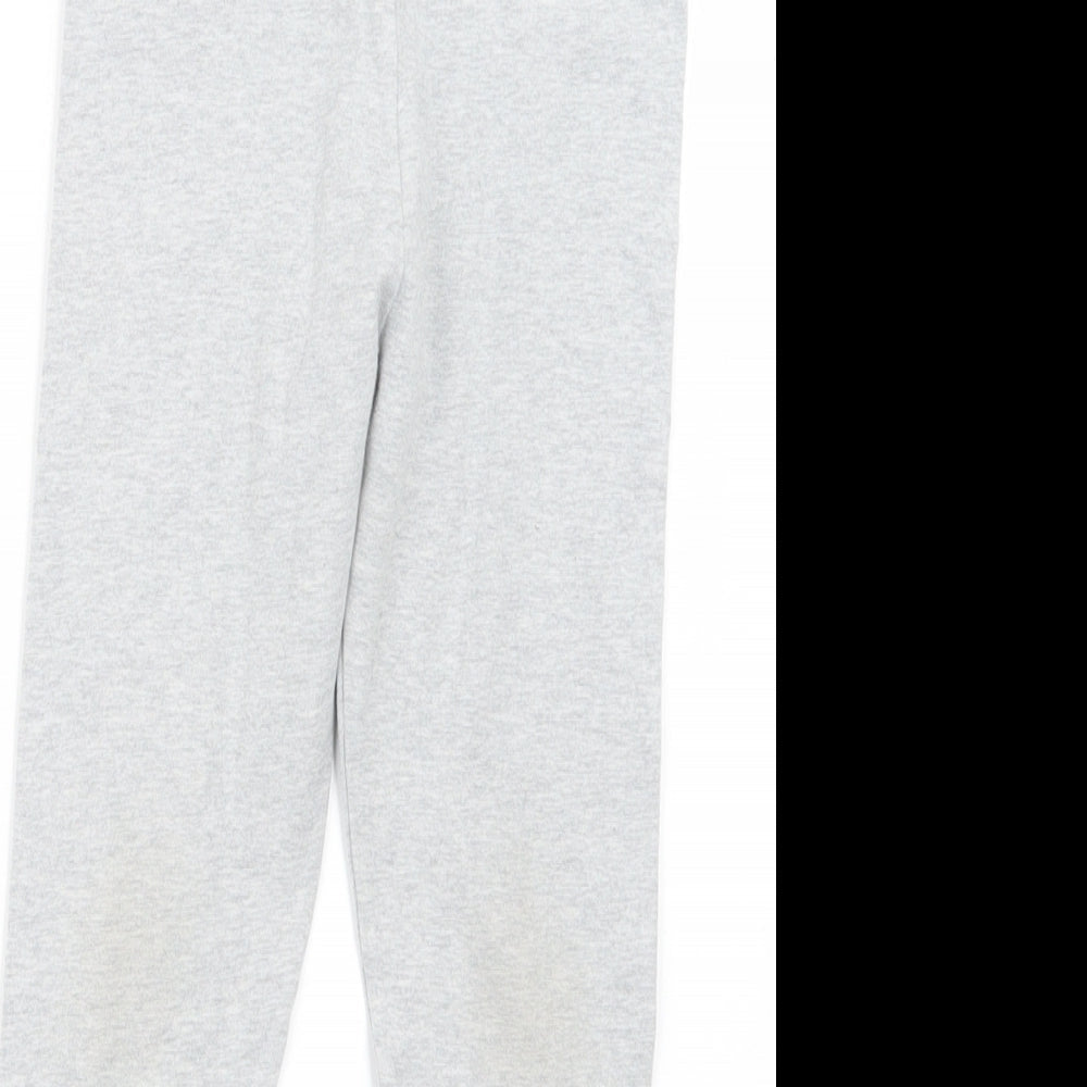 Marks and Spencer Girls Grey   Carrot Trousers Size 6-7 Years