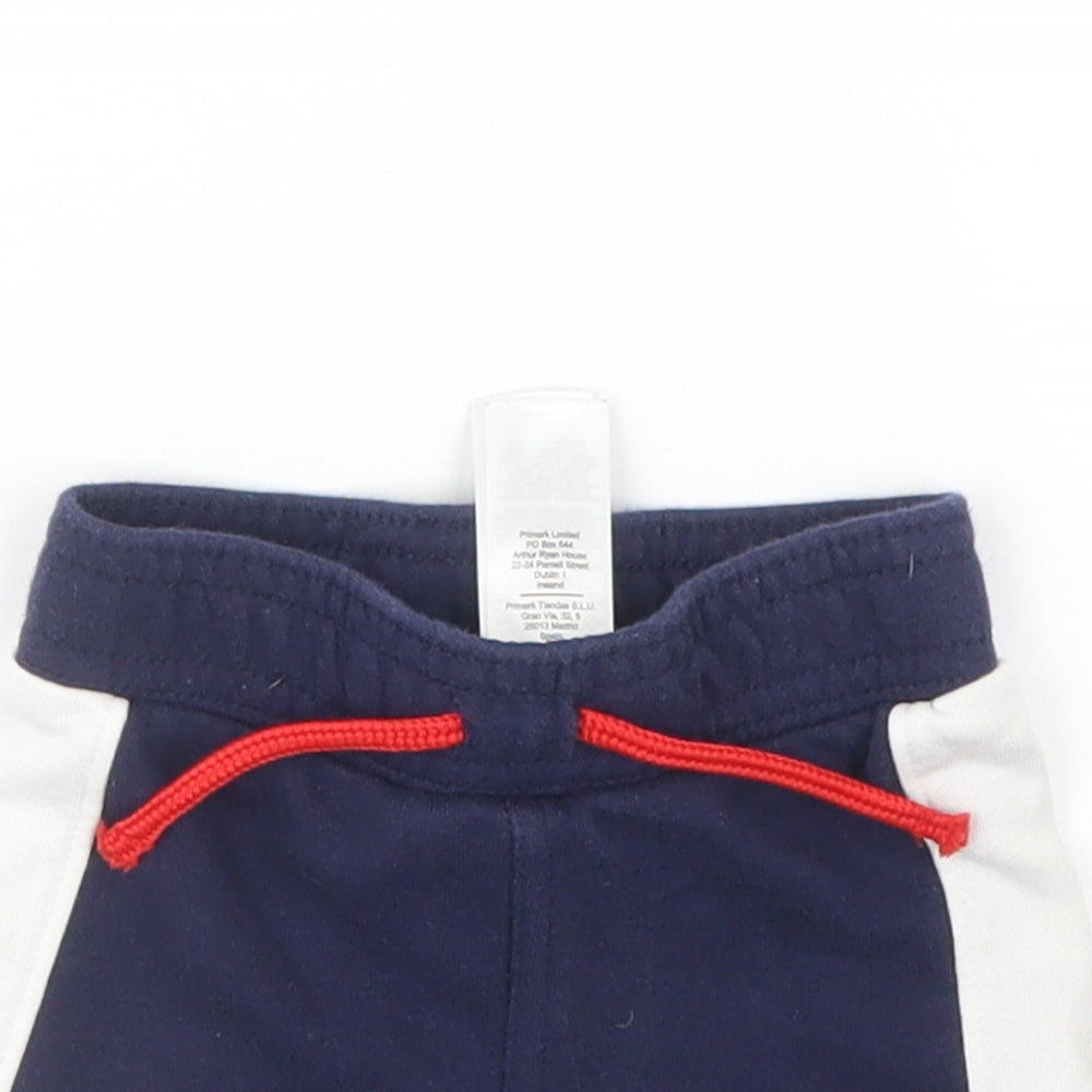 Primark Boys Blue   Cropped Trousers Size 3-6 Months