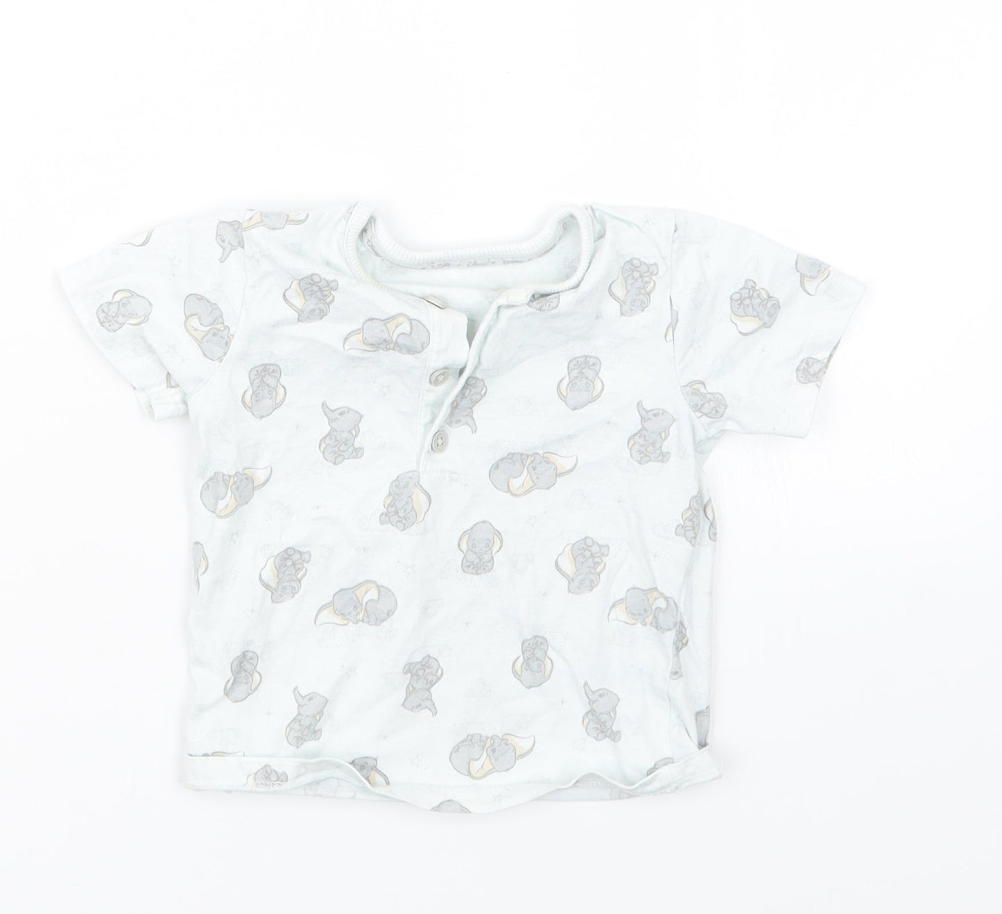George Baby Grey Geometric  Basic T-Shirt Size 9-12 Months  - Dumbo