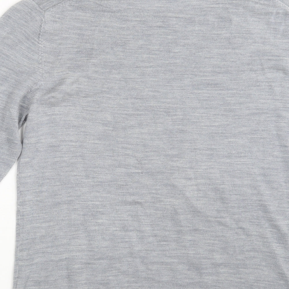 Cedar Wood State Mens Grey   Pullover Sweatshirt Size L