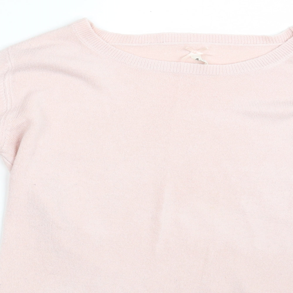 Sinsay Womens Pink   Pullover Jumper Size XS
