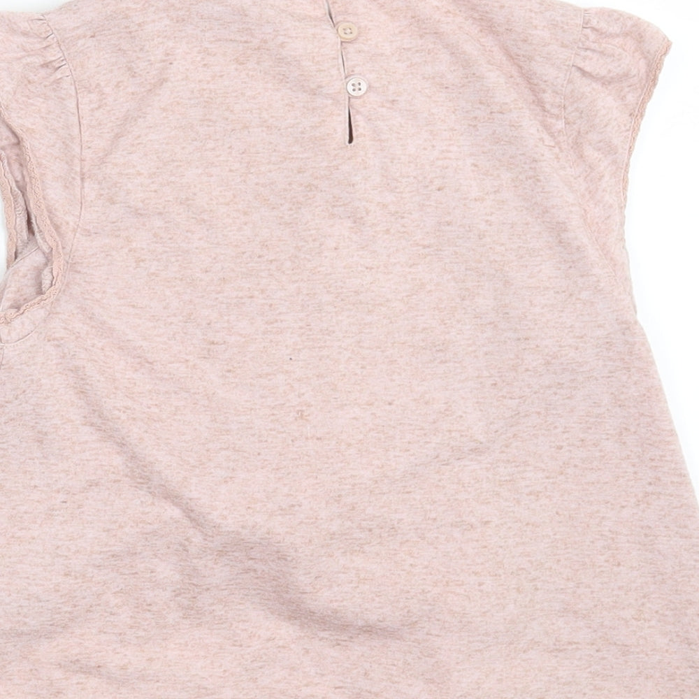 NEXT Girls Pink   Basic T-Shirt Size 5 Years