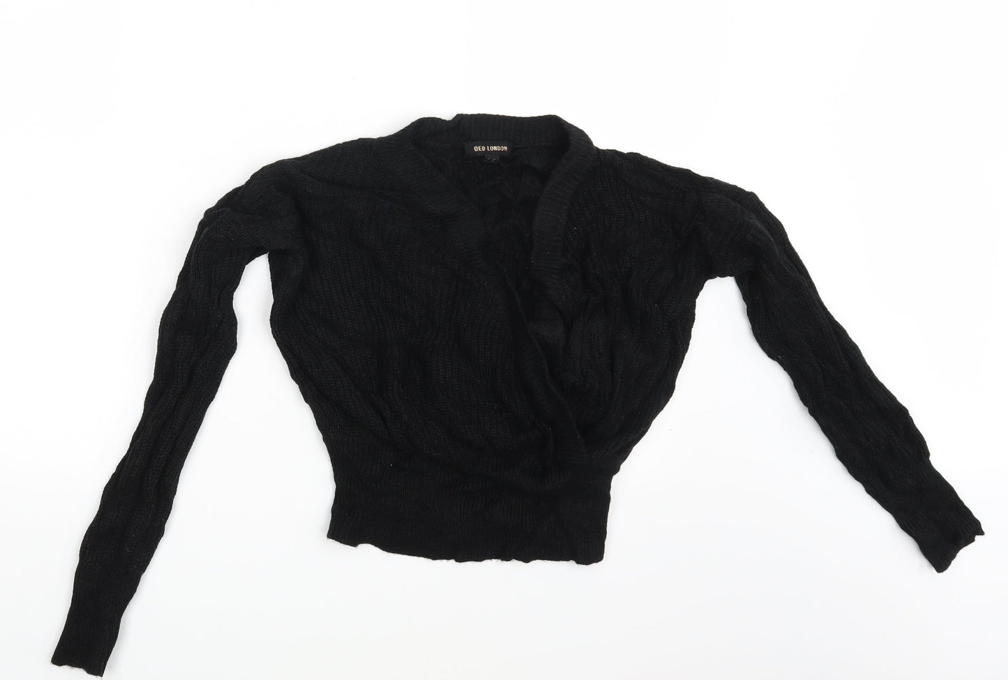 QED London Womens Black   Pullover Jumper Size M