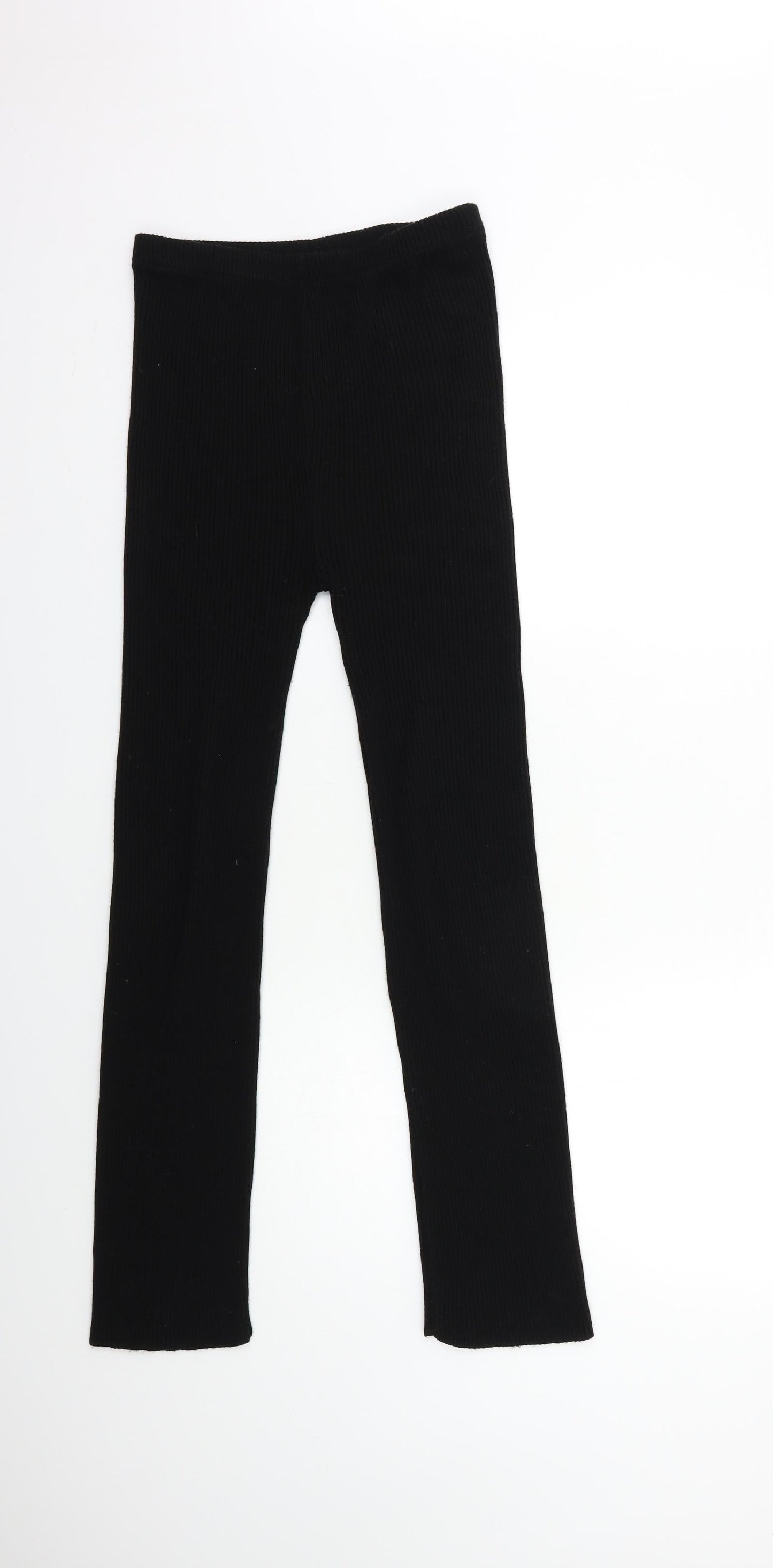 Preworn Womens Black   Trousers  Size 23 in L27 in