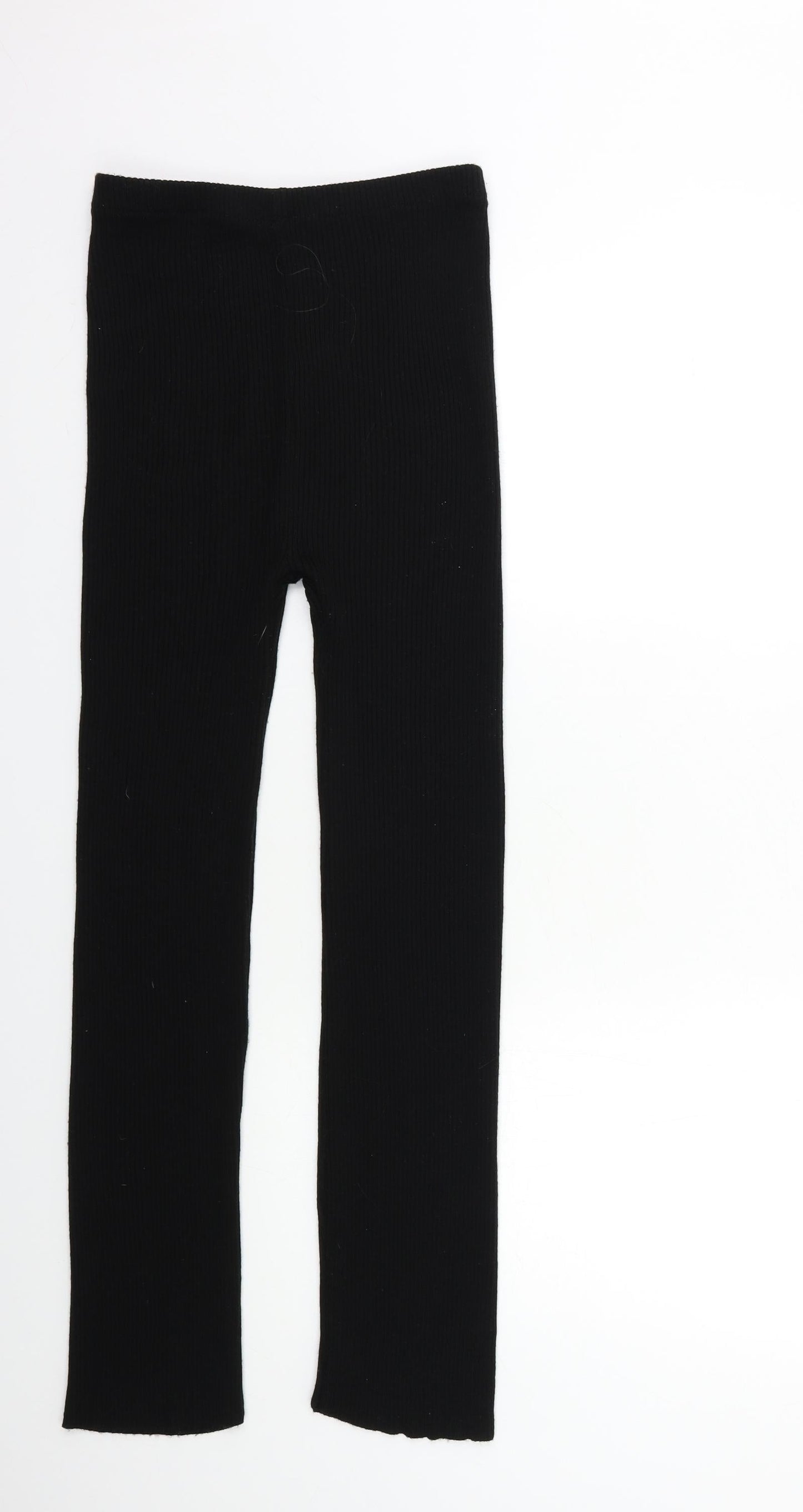 Preworn Womens Black   Trousers  Size 23 in L27 in