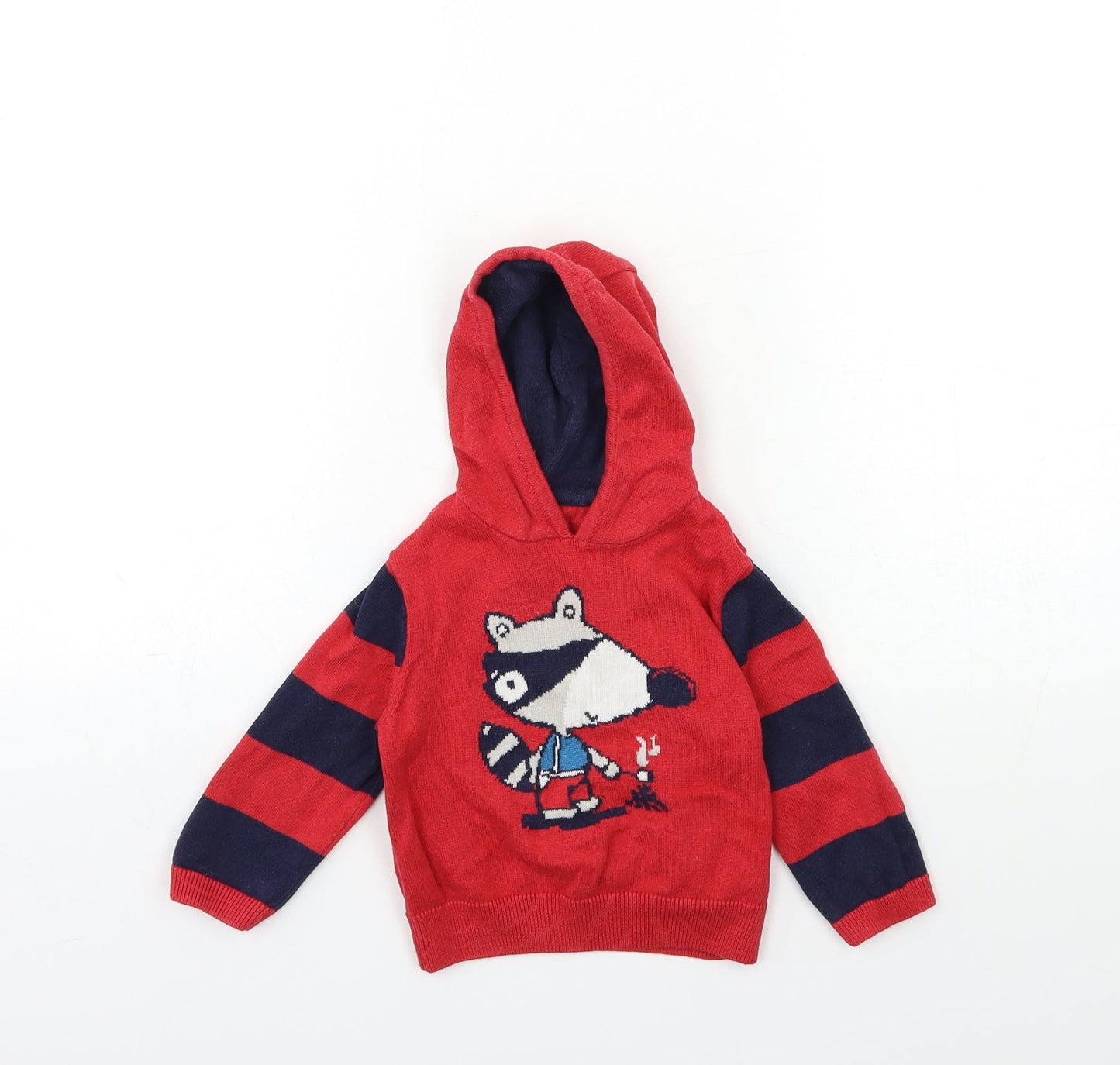 NUTM' Baby Red   Pullover Jumper Size 3-6 Months