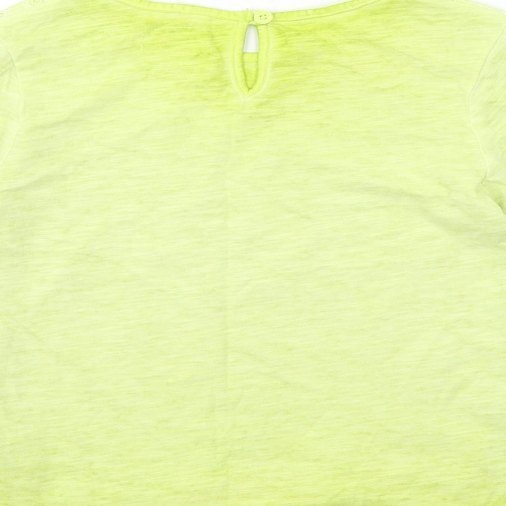 NEXT Girls Green   Basic T-Shirt Size 5-6 Years