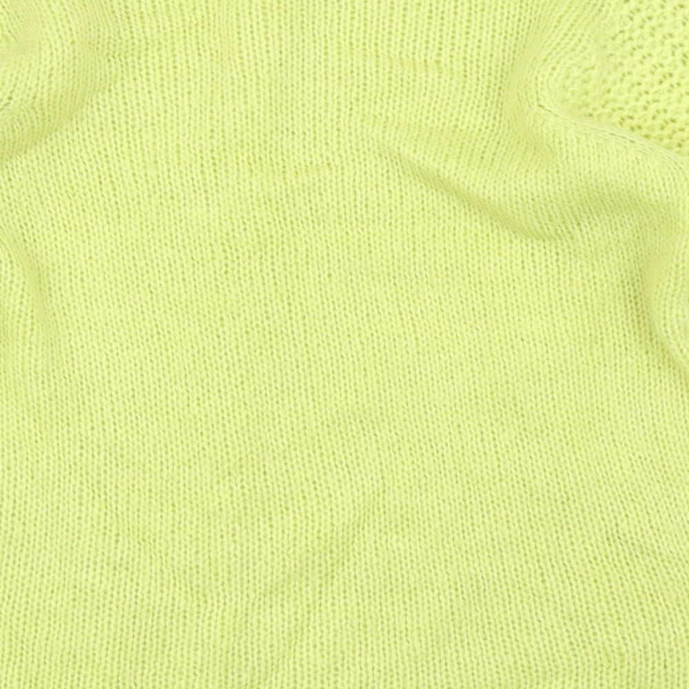 BHS Womens Yellow  Knit Pullover Jumper Size 14