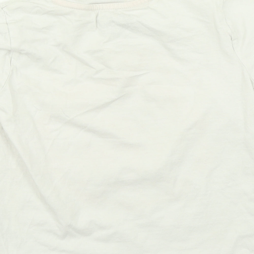 F&F Boys White   Basic T-Shirt Size 4-5 Years