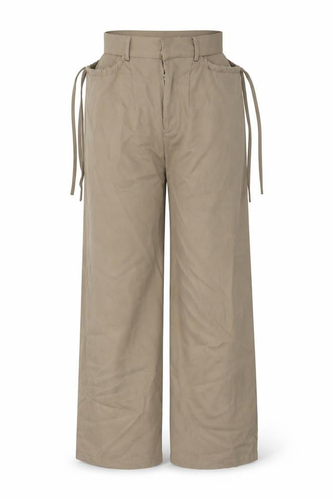 Preworn Womens Brown   Trousers  Size 26 in L27 in - Cut out sides