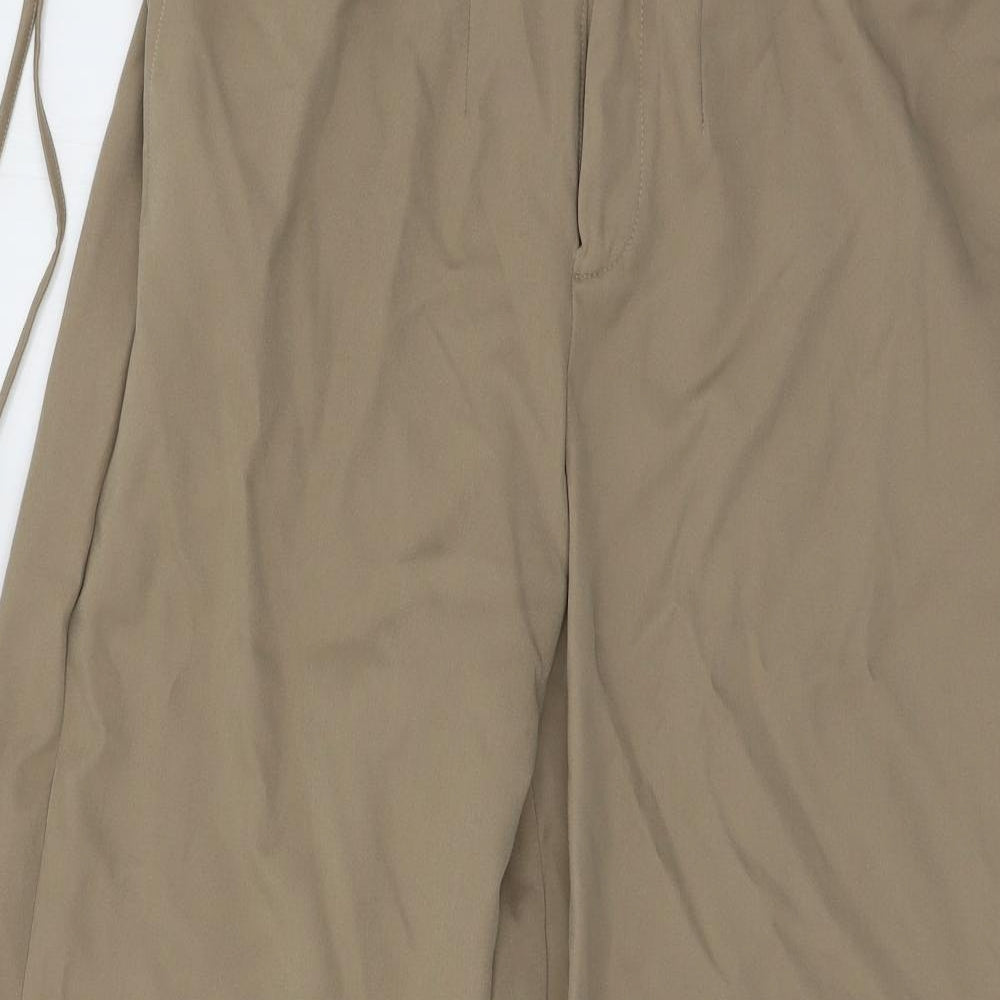 Preworn Womens Brown   Trousers  Size 26 in L27 in - Cut out sides