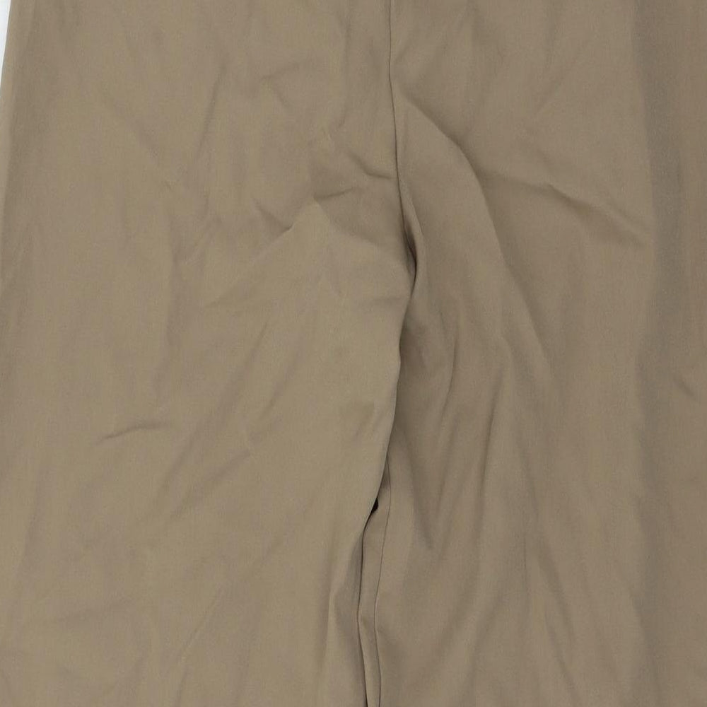 Preworn Womens Brown   Trousers  Size 26 in L27 in - Cut out sides