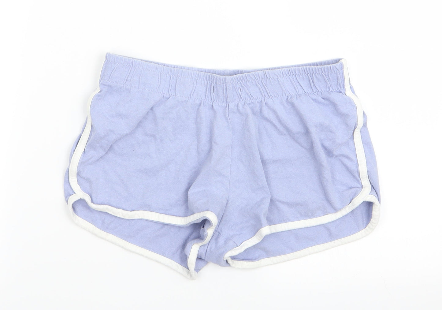 prmark Womens Blue Solid  Cami Pyjama Pants Size 4  - shorts