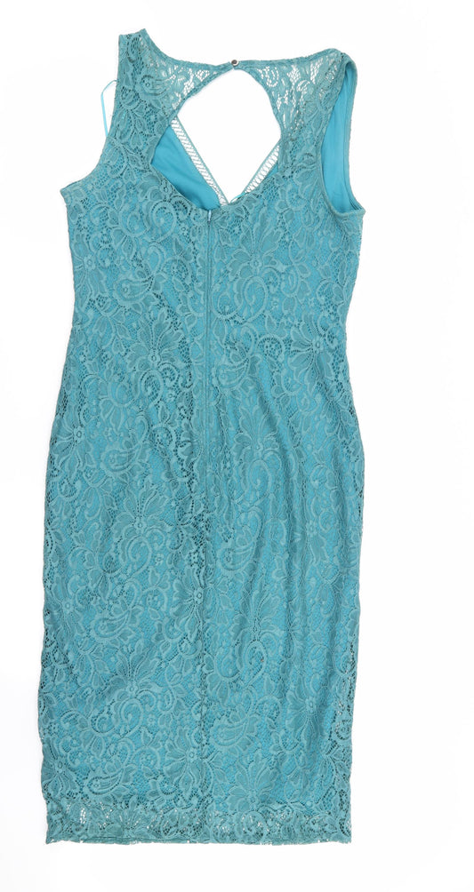 NEXT Womens Brown Floral  A-Line  Size 10