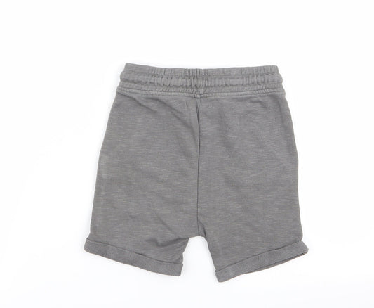 Asda George Boys Grey   Sweat Shorts Size 4-5 Years