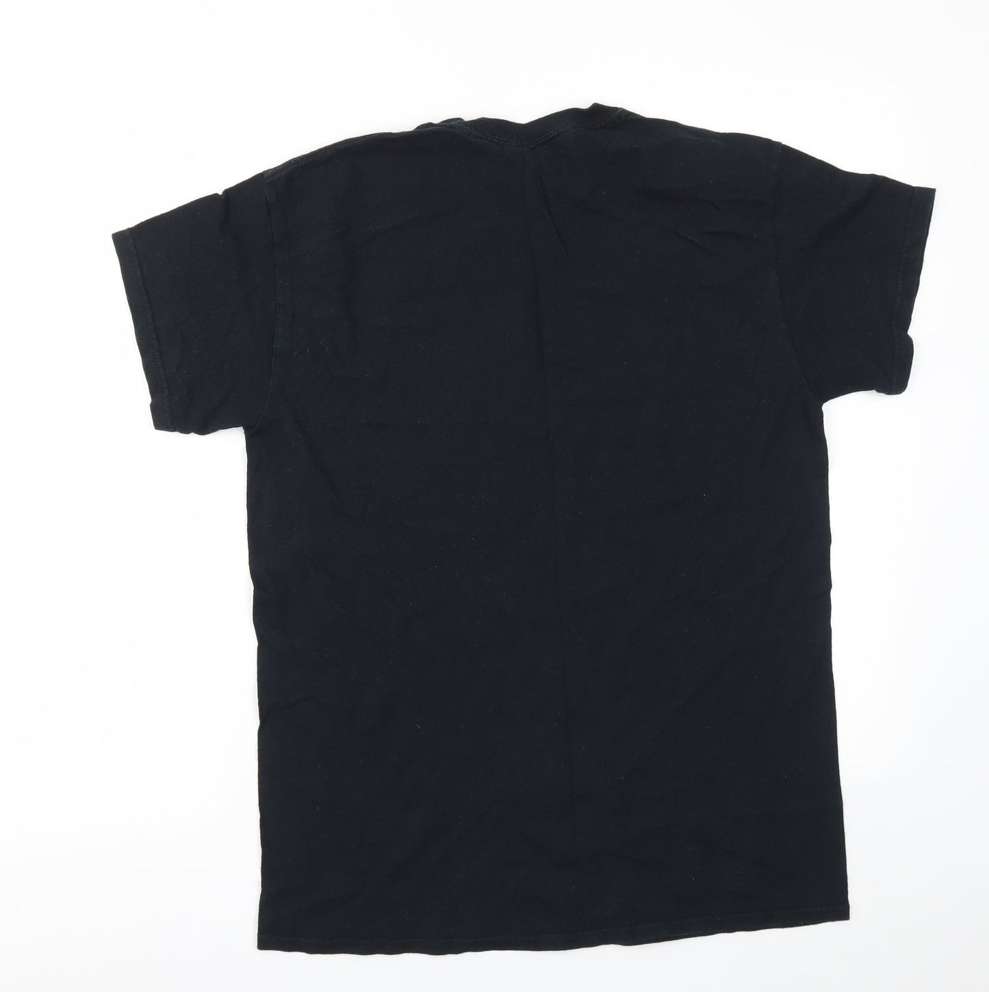 Gildan Mens Black    T-Shirt Size M