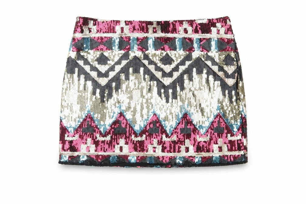 Glamorous Womens Multicoloured   A-Line Skirt Size 8
