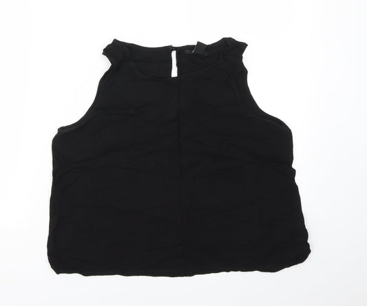 FOREVER 21 Womens Black   Basic T-Shirt Size M