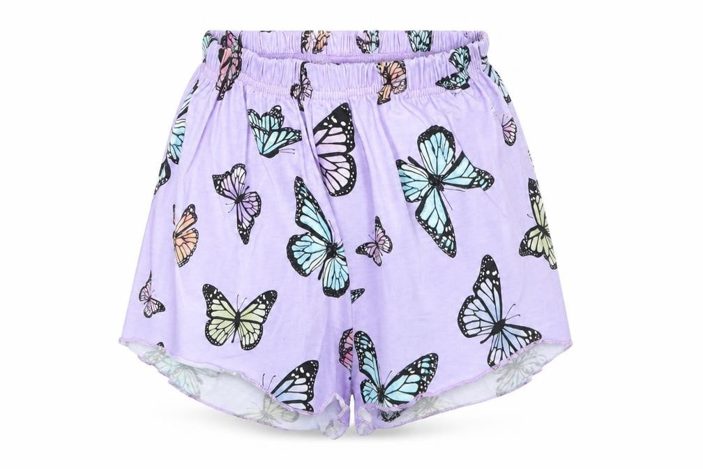 ROMWE Girls Multicoloured Animal Print  Cut-Off Shorts Size S