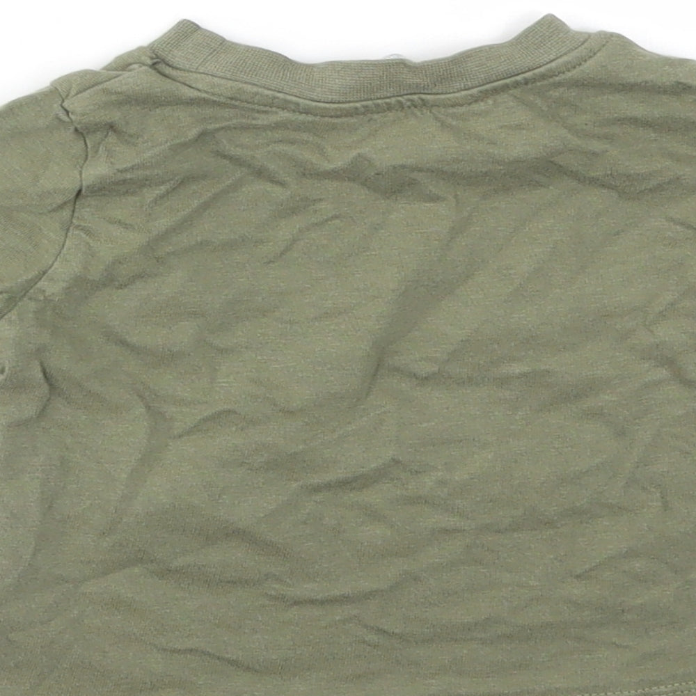 Primark Boys Green   Basic T-Shirt Size 9-12 Months