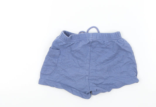 Gap Boys Blue Colourblock  Jogger Trousers Size 12-18 Months