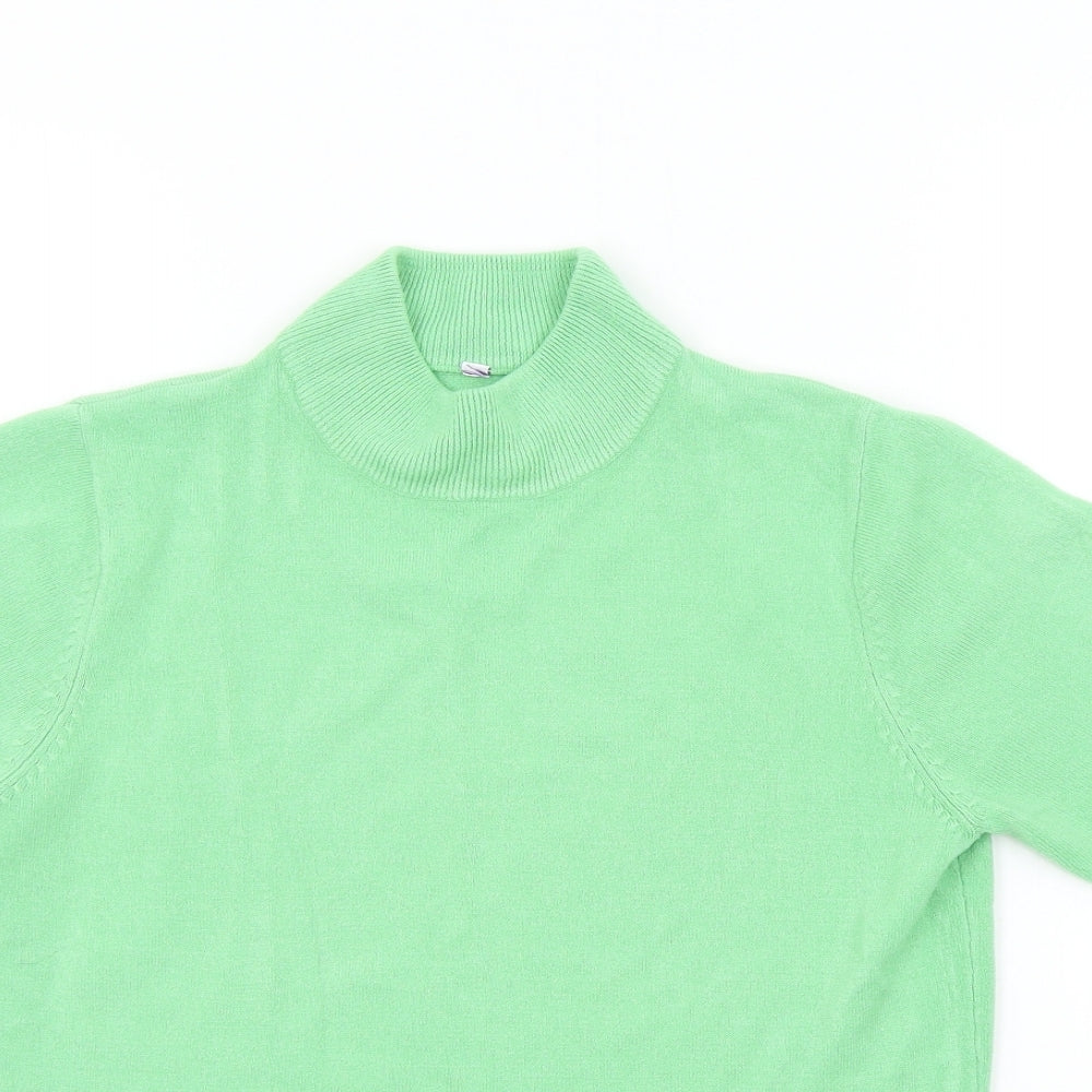 BHS Womens Green   Pullover Jumper Size 10