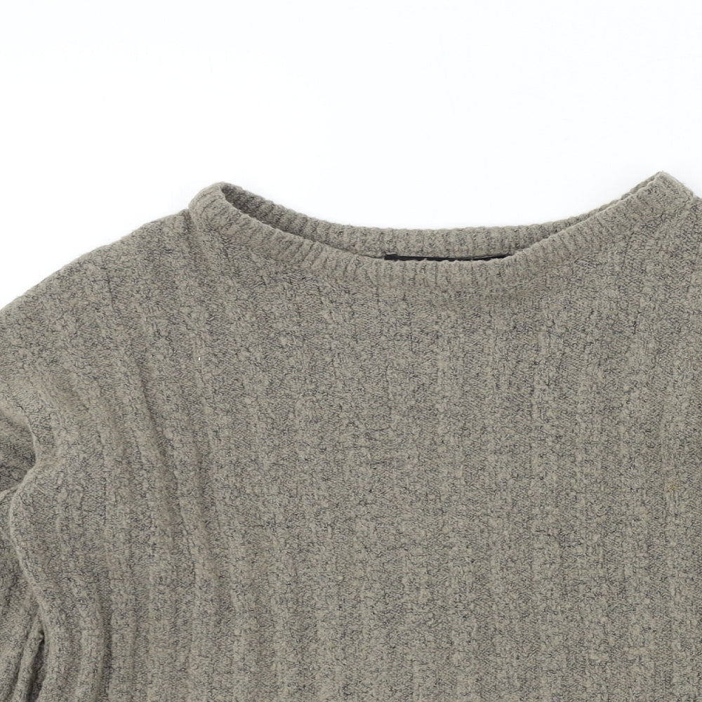 Amisu Womens Brown   Pullover Jumper Size XS