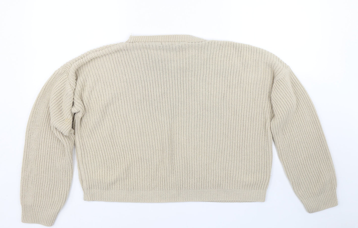 In the Style Womens Beige   Pullover Jumper Size 12