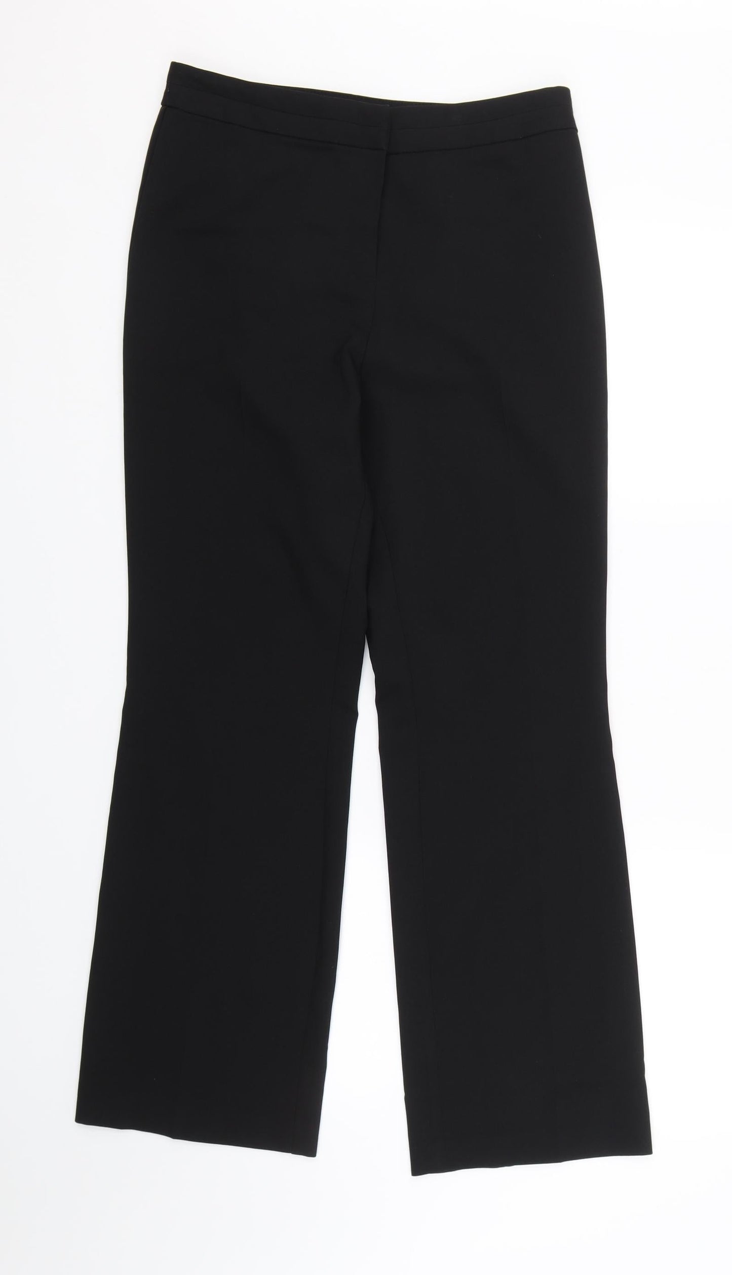 Papaya Womens Black   Trousers  Size 10 L27.5 in