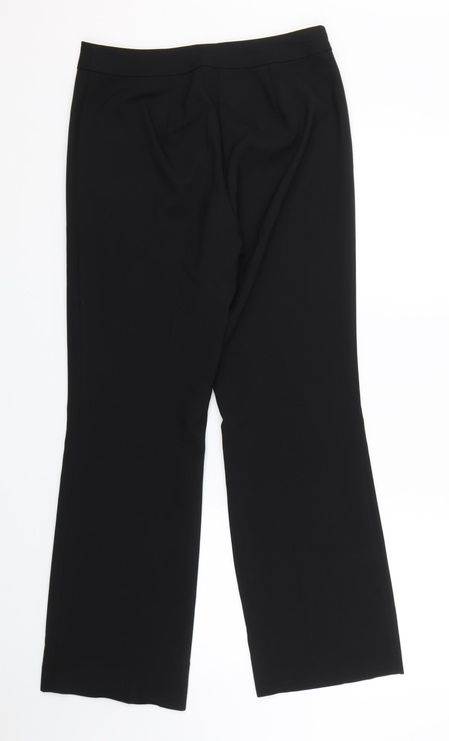 Papaya Womens Black   Trousers  Size 10 L27.5 in