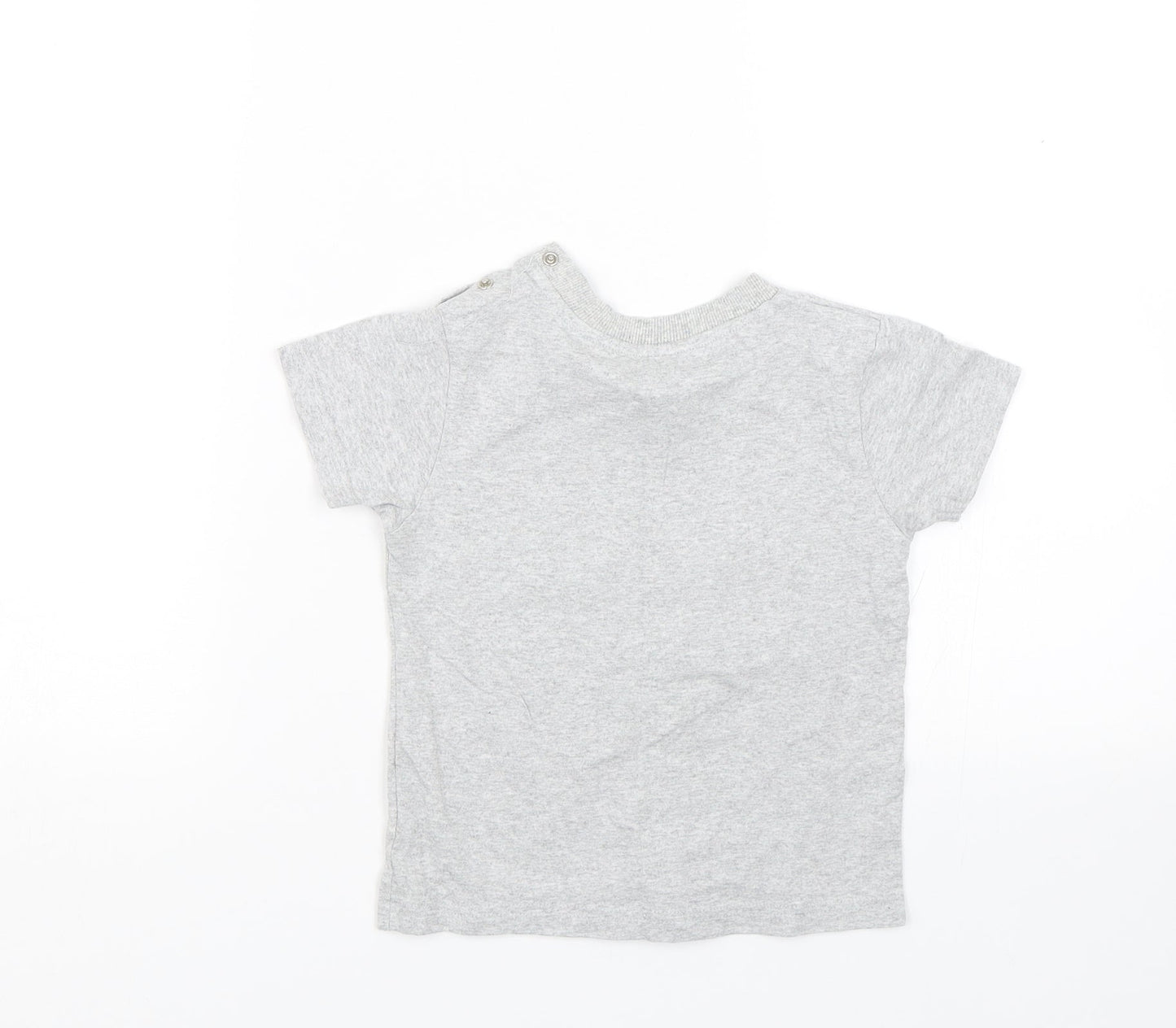 Nutmeg Boys Grey   Basic T-Shirt Size 2-3 Years