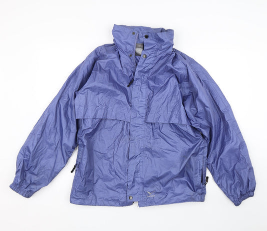 Rainbird Womens Blue   Rain Coat Coat Size S