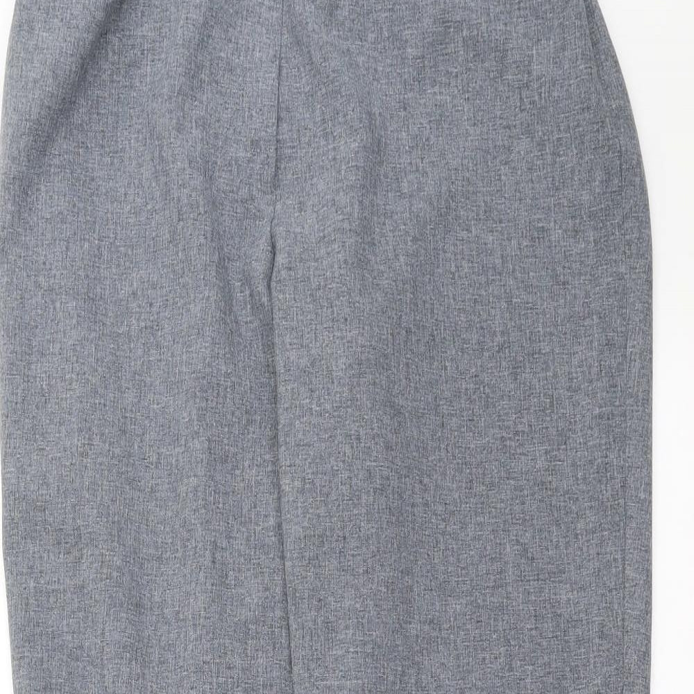 Dorothy Perkins Womens Grey   Trousers  Size 12 L29 in