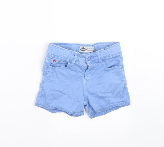 Lee Cooper Girls Blue   Hot Pants Shorts Size 5-6 Years