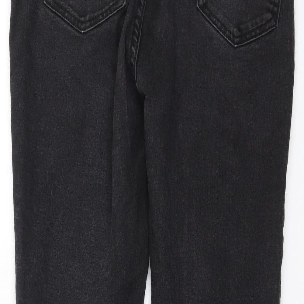New Look Womens Black  Denim Skinny Jeans Size 12 L24 in - super skinny