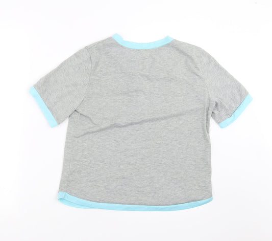Preworn Womens Grey   Basic T-Shirt Size XL